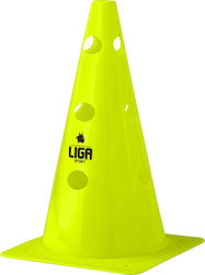Liga Sport Hole Cone Κώνος Προπόνησης 40cm Yellow fluo