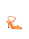 Women's Pumps Irene 701/1 Orange Satin