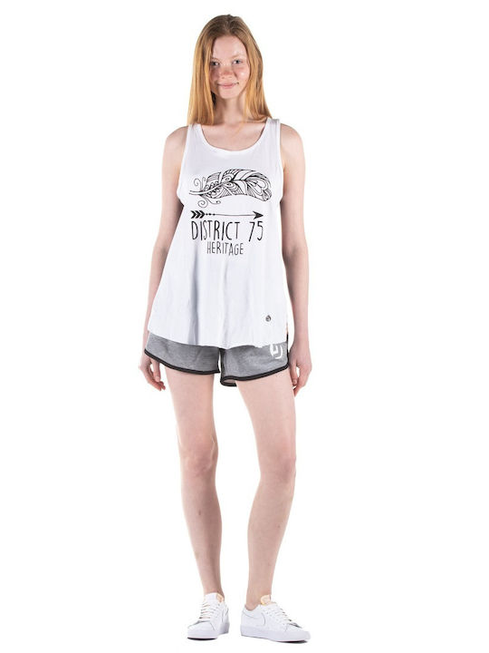 Women's High-waisted Sporty Shorts Gray