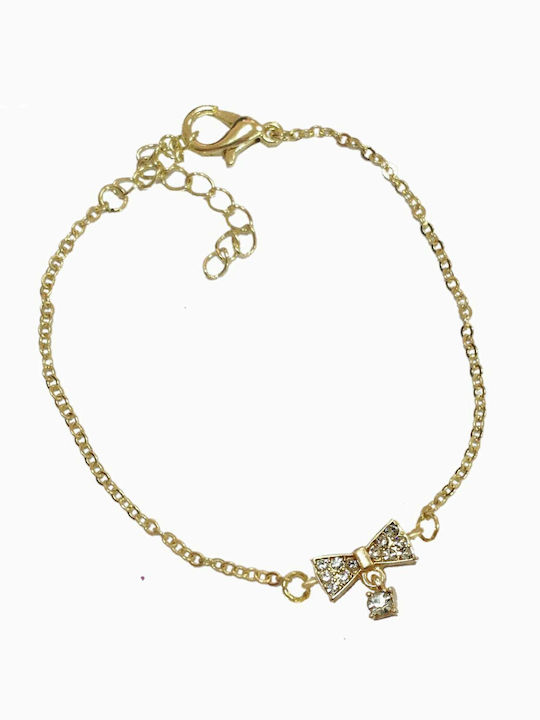 Damen Armband Kette Vergoldet