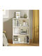 Bookcase Tomar White 70x24.5x107.5cm