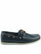 Dicas Milan C5 Men's Leather Boat Shoes Blue