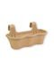 Viosarp Plastic Beige Planter Box 53x29x25.5cm