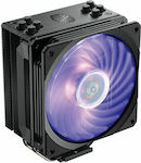 CoolerMaster Hyper 212 RGB Black Edition With LGA1700 (new Packaging) Ψύκτρα Επεξεργαστή για Socket AM4/1200/115x/1700