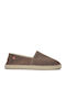 Leder Herren Espadrilles in Beige Farbe