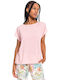 Roxy Damen T-Shirt Rosa