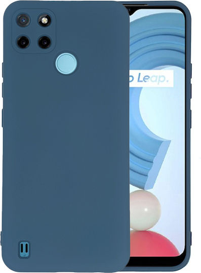 Sonique Liquid Back Cover Silicon Albastru marin (Realme C21Y / C25Y)