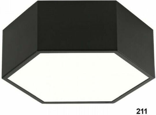 Luma Plafonieră de Tavan 32buc Neagră cu LED Integrat