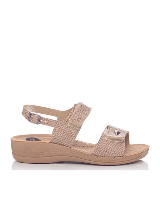 Sunshine Anatomic Women's Platform Shoes Beige
