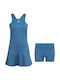 adidas Ydress H65519 Γυναικείο Σετ Μπλε
