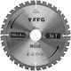 FFG Δίσκος Κοπής Ξύλου με 60 Δόντια 254mm