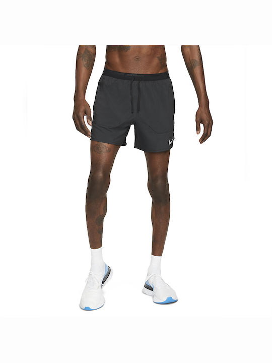 Nike Stride Αθλητική Ανδρική Βερμούδα Dri-Fit Μαύρη