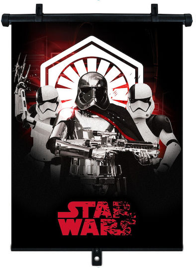 Einparts Πλαϊνό Σκίαστρο Αυτοκινήτου με Βεντούζα Star Wars Stormtrooper 45x36εκ.