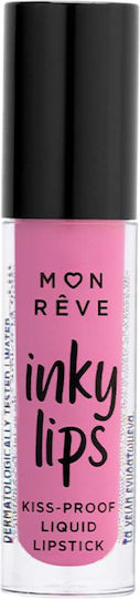 Mon Reve Inky Lips Kiss Proof Flüssig Lippenstift Matt 16 4ml