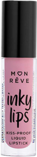 Mon Reve Inky Lips Kiss Proof Liquid Lipstick Matte 14 4ml