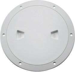 Eval Boat Cap Inspection Plug White