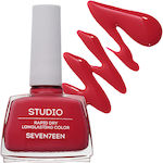 Seventeen Studio Rapid Dry Lasting Color Gloss Βερνίκι Νυχιών Quick Dry Κόκκινο 190 12ml