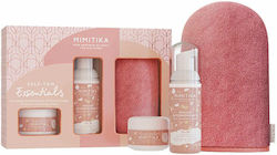 Mimitika Self Tanning Essentials Skin Care Set for Brightening with Self Tan