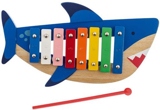 Stephen Joseph Wooden Xylophone Shark for 3+ Years