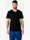T-shirt Μαύρο