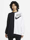 Nike Sportswear French Terry Μακρύ Γυναικείο Φούτερ Μαύρο