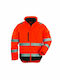 Coverguard Μπουφάν Εργασίας Ανακλαστικό με Κουκούλα Πορτοκαλί