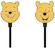 Disney Winnie The Pooh In-ear Handsfree με Βύσμα 3.5mm Μαύρο