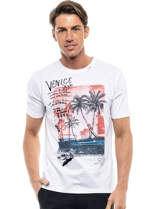 Biston T-shirt Λευκό