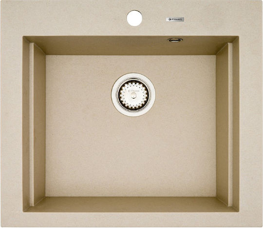 Pyramis Siros 1B Ένθετος από Συνθετικό Γρανίτη Μ57xΠ51.5cm Dark Beige Pyramis Siros 1B Ένθετος από Συνθετικό Γρανίτη Μ57xΠ51.5cm Dark Beige