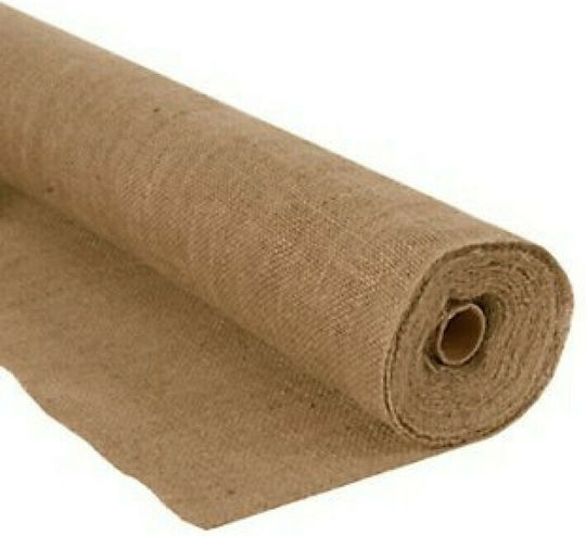 JGS S.A. Jute-Leinen Dicht Rolle Dekorationsstoff Sackleinen 140x5000cm Beige
