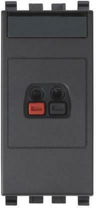Vimar Eikon Steckdose Redner in Gray Farbe 20583