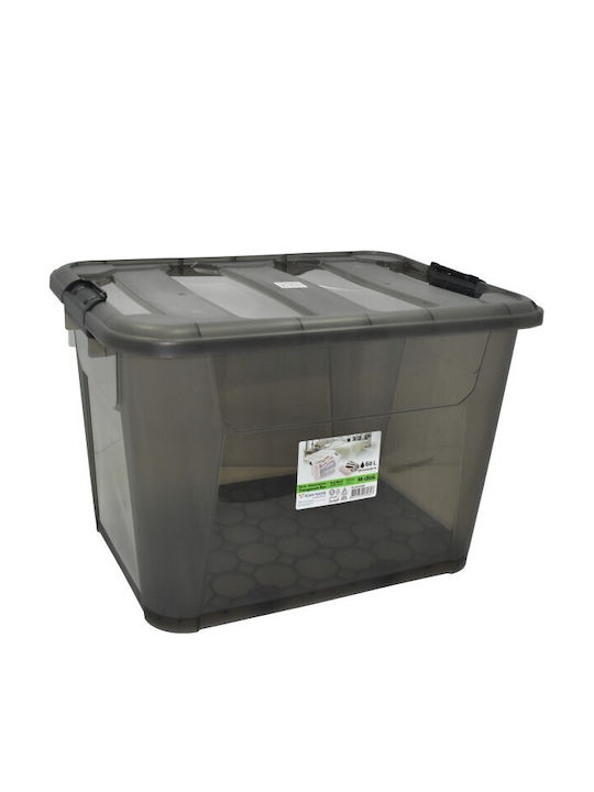 Viosarp New Gen Cutie De Depozitare Din Plastic Cu Capac Transparent 56.5x43x39cm
