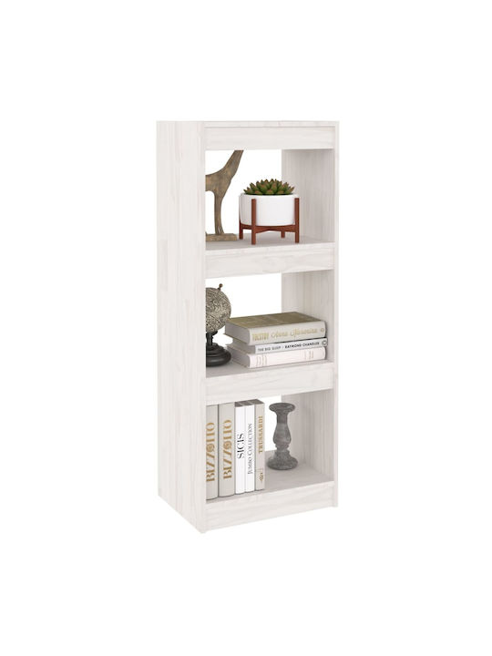 Shelving Unit Floor White 40x30x103.5cm