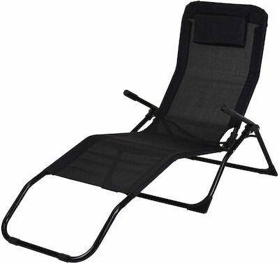 Siesta Lounger-Armchair Beach Black