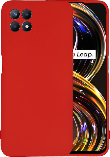 Sonique Back Cover Σιλικόνης Κόκκινο (Realme 8i)