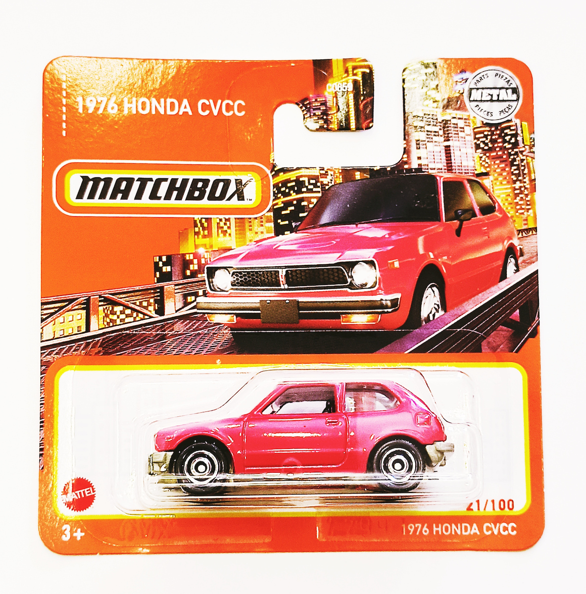 Mattel Αυτοκινητάκι Matchbox 1976 Honda CVCC για 2+ Ετών HFR90 Skroutz.gr