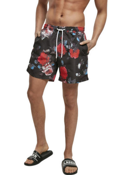 Urban Classics Ανδρικό Μαγιό Σορτς Black Rose A...