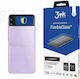 3MK FlexibleGlass Προστασία Κάμερας Tempered Glass Ασημί για το Galaxy Z Flip3 5G