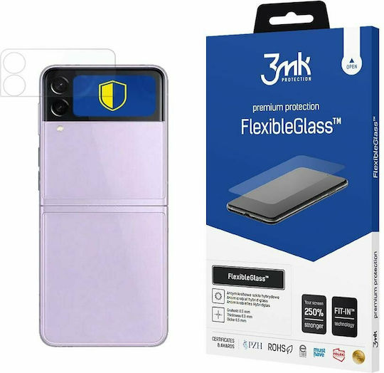 3MK FlexibleGlass Camera Protection Tempered Glass Silver for the Galaxy Z Flip3 5G