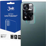 3MK Hybrid Glass Προστασία Κάμερας Tempered Glass για το Redmi Note 11 Pro+