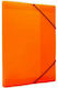 Groovy Пластмаса Кутия за файлове с ластик Groovy 36x4x26см. Оранжев 1бр