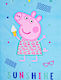 Stamion Sunshine Vibes Kids Beach Towel Peppa Pig 140x70cm