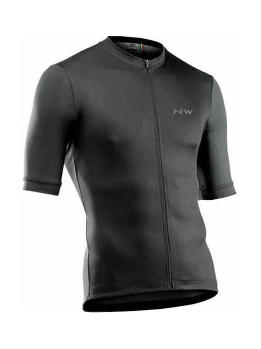 Northwave Active Kurze Ärmel Radtrikot Schwarz