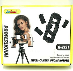Andowl Q-ZJ31 Αντάπτορας Κινητού για Τρίποδο Andowl Q-ZJ31 Αντάπτορας Κινητού για Τρίποδο