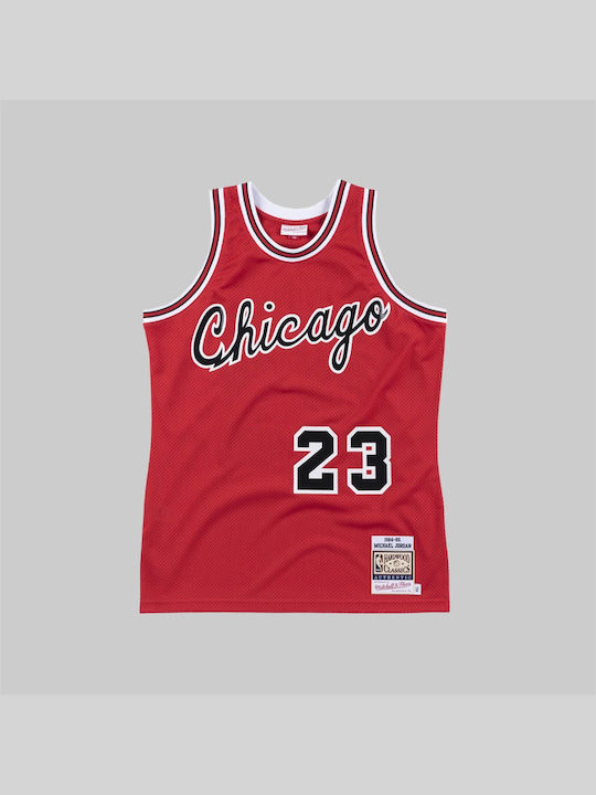 Authentic Michael Jordan C.Bulls 1984-85 Ανδρική Φανέλα Εμφάνισης Μπάσκετ