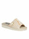 SABINA SA133 BEIGE SLIPPERS