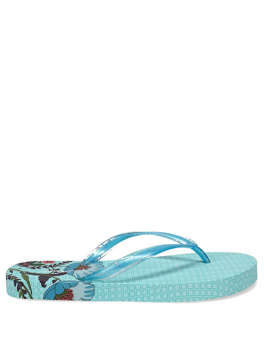 Women's Flip Flops Light Blue MR210-L04