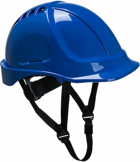 Portwest PS55RBR Κράνος Εργοταξίου με Ωτοασπίδες Μπλε