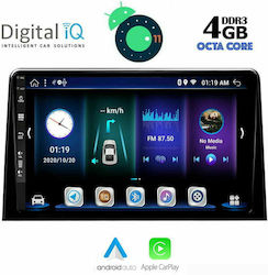 Digital IQ Ηχοσύστημα Αυτοκινήτου για Citroen Berlingo / Opel Combo / Peugeot Partner / Toyota Proace 2018+ (Bluetooth/USB/AUX/WiFi/GPS) με Οθόνη Αφής 10.1"