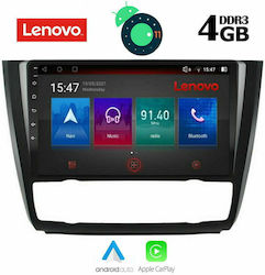 Lenovo Ηχοσύστημα Αυτοκινήτου για BMW Σειρά 1 E8/82/87/88 2004-2013 με Clima (Bluetooth/USB/WiFi/GPS) με Οθόνη Αφής 9"